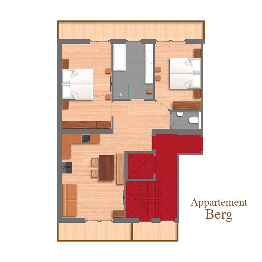 Appartements Innerthal Inneralpbach Exteriér fotografie