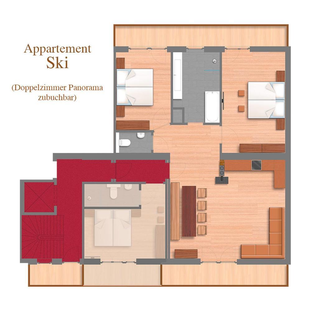 Appartements Innerthal Inneralpbach Exteriér fotografie